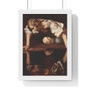 Michelangelo Caravaggio  ,  Premium Framed Vertical Poster,Michelangelo Caravaggio  -  Premium Framed Vertical Poster