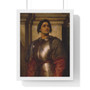 A Condottiere By Frederic Leighton, 1st Baron Leighton  -  Premium Framed Vertical Poster,A Condottiere By Frederic Leighton, 1st Baron Leighton  -  Premium Framed Vertical Poster,A Condottiere By Frederic Leighton, 1st Baron Leighton  ,  Premium Framed Vertical Poster