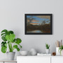   Premium Framed Horizontal Poster,Sanford Robinson Gifford, Mist Rising at Sunset in the Catskills  -  Premium Framed Horizontal Poster,Sanford Robinson Gifford, Mist Rising at Sunset in the Catskills  -  Premium Framed Horizontal Poster,Sanford Robinson Gifford, Mist Rising at Sunset in the Catskills  