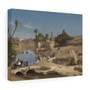 Jean,Léon Gérôme, View of Medinet El,Fayoum   ,  Stretched Canvas,Jean-Léon Gérôme, View of Medinet El-Fayoum   -  Stretched Canvas,Jean-Léon Gérôme, View of Medinet El-Fayoum   -  Stretched Canvas