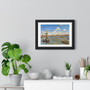 на Неву-Alexander Beggrov's View of the Neva  -  Premium Framed Horizontal Poster,на Неву,Alexander Beggrov's View of the Neva  ,  Premium Framed Horizontal Poster