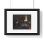 _Портрет_дамы,Brodsky Portrait of a Lady   ,  Premium Framed Horizontal Poster,_Портрет_дамы-Brodsky Portrait of a Lady   -  Premium Framed Horizontal Poster