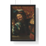 The Merry Fiddler, Gerard van Honthorst  ,  Premium Framed Vertical Poster,The Merry Fiddler, Gerard van Honthorst  -  Premium Framed Vertical Poster,The Merry Fiddler, Gerard van Honthorst  -  Premium Framed Vertical Poster