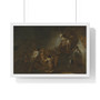 The Judgment of Solomon MET Leonaert Bramer  ,  Premium Framed Horizontal Poster,The Judgment of Solomon MET Leonaert Bramer  -  Premium Framed Horizontal Poster