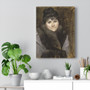 Marie Bashkirtseff, portrait of Mme X  ,  Stretched Canvas,Marie Bashkirtseff, portrait of Mme X  -  Stretched Canvas,Marie Bashkirtseff, portrait of Mme X  -  Stretched Canvas