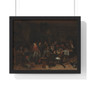 Prince’s Day, Jan Havicksz. Steen,  ,  Premium Framed Horizontal Poster,Prince’s Day, Jan Havicksz. Steen,  -  Premium Framed Horizontal Poster,Prince’s Day, Jan Havicksz. Steen,  -  Premium Framed Horizontal Poster