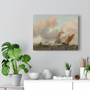 Rough Sea with Ships, Ludolf Bakhuysen  ,  Stretched Canvas,Rough Sea with Ships, Ludolf Bakhuysen  -  Stretched Canvas,Rough Sea with Ships, Ludolf Bakhuysen  -  Stretched Canvas