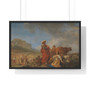 Ruth and Boas, Nicolaes Pietersz Berchem  ,  Premium Framed Horizontal Poster,Ruth and Boas, Nicolaes Pietersz Berchem  -  Premium Framed Horizontal Poster,Ruth and Boas, Nicolaes Pietersz Berchem  -  Premium Framed Horizontal Poster