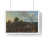 The Cattle Ferry, Nicolaes Pietersz Berchem  -  Premium Framed Horizontal Poster,The Cattle Ferry, Nicolaes Pietersz Berchem  -  Premium Framed Horizontal Poster,The Cattle Ferry, Nicolaes Pietersz Berchem  ,  Premium Framed Horizontal Poster