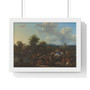 The Cattle Ferry, Nicolaes Pietersz Berchem  -  Premium Framed Horizontal Poster,The Cattle Ferry, Nicolaes Pietersz Berchem  ,  Premium Framed Horizontal Poster,The Cattle Ferry, Nicolaes Pietersz Berchem  -  Premium Framed Horizontal Poster