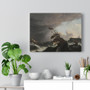 Warships in a Heavy Storm, Ludolf Bakhuysen  -  Stretched Canvas,Warships in a Heavy Storm, Ludolf Bakhuysen  ,  Stretched Canvas,Warships in a Heavy Storm, Ludolf Bakhuysen  -  Stretched Canvas