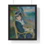 By the Seashore, Auguste Renoir French  ,  Premium Framed Vertical Poster,By the Seashore, Auguste Renoir French  -  Premium Framed Vertical Poster,By the Seashore, Auguste Renoir French  -  Premium Framed Vertical Poster