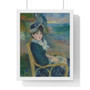   Premium Framed Vertical Poster,By the Seashore, Auguste Renoir French  -  Premium Framed Vertical Poster,By the Seashore, Auguste Renoir French  -  Premium Framed Vertical Poster,By the Seashore, Auguste Renoir French  