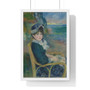   Premium Framed Vertical Poster,By the Seashore, Auguste Renoir French  -  Premium Framed Vertical Poster,By the Seashore, Auguste Renoir French  -  Premium Framed Vertical Poster,By the Seashore, Auguste Renoir French  