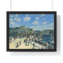 Auguste Renoir, Pont Neuf, Paris , Premium Framed Horizontal Poster,Auguste Renoir, Pont Neuf- Paris - Premium Framed Horizontal Poster,Auguste Renoir, Pont Neuf- Paris - Premium Framed Horizontal Poster