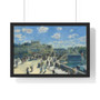 Auguste Renoir, Pont Neuf, Paris , Premium Framed Horizontal Poster,Auguste Renoir, Pont Neuf- Paris - Premium Framed Horizontal Poster,Auguste Renoir, Pont Neuf- Paris - Premium Framed Horizontal Poster