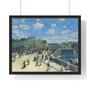 Auguste Renoir, Pont Neuf- Paris - Premium Framed Horizontal Poster,Auguste Renoir, Pont Neuf- Paris - Premium Framed Horizontal Poster,Auguste Renoir, Pont Neuf, Paris , Premium Framed Horizontal Poster