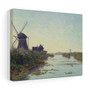 Hollands polderlandschap met een wetering, een Zuid-Hollandse watermolen en een wipwatermolen, door Paul Joseph Constantin Gabriël Stretched Canvas,Hollands polderlandschap met een wetering, een Zuid-Hollandse watermolen en een wipwatermolen, door Paul Joseph Constantin Gabriël Stretched Canvas,Hollands polderlandschap met een wetering, een Zuid,Hollandse watermolen en een wipwatermolen, door Paul Joseph Constantin Gabriël Stretched Canvas