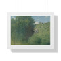 Julian Alden Weir, Ravine near Branchville  -  Framed Horizontal Poster,Julian Alden Weir, Ravine near Branchville  ,  Framed Horizontal Poster,Julian Alden Weir, Ravine near Branchville  -  Framed Horizontal Poster