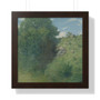 Julian Alden Weir, Ravine near Branchville  ,  Framed Horizontal Poster,Julian Alden Weir, Ravine near Branchville  -  Framed Horizontal Poster,Julian Alden Weir, Ravine near Branchville  -  Framed Horizontal Poster