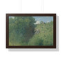 Julian Alden Weir, Ravine near Branchville  -  Framed Horizontal Poster,Julian Alden Weir, Ravine near Branchville  -  Framed Horizontal Poster,Julian Alden Weir, Ravine near Branchville  ,  Framed Horizontal Poster