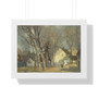   Framed Horizontal Poster,Julian Alden Weir, Windham Village  -  Framed Horizontal Poster,Julian Alden Weir, Windham Village  -  Framed Horizontal Poster,Julian Alden Weir, Windham Village  