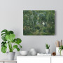Edge of the Woods Near L'Hermitage, Pontoise by Camille Pissarro , Stretched Canvas,Edge of the Woods Near L'Hermitage, Pontoise by Camille Pissarro - Stretched Canvas,Edge of the Woods Near L'Hermitage, Pontoise by Camille Pissarro - Stretched Canvas