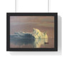  The Iceberg   -  Premium Framed Horizontal Poster,Bierstadt, The Iceberg   ,  Premium Framed Horizontal Poster,Bierstadt, The Iceberg   -  Premium Framed Horizontal Poster,Bierstadt