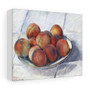  L'assiette de pêches - Stretched Canvas,Gustave Caillebotte, L'assiette de pêches , Stretched Canvas,Gustave Caillebotte, L'assiette de pêches - Stretched Canvas,Gustave Caillebotte