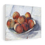 Gustave Caillebotte, L'assiette de pêches , Stretched Canvas,Gustave Caillebotte, L'assiette de pêches - Stretched Canvas,Gustave Caillebotte, L'assiette de pêches - Stretched Canvas