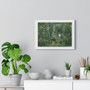 Edge of the Woods Near L'Hermitage, Pontoise by Camille Pissarro   ,  Premium Framed Horizontal Poster,Edge of the Woods Near L'Hermitage, Pontoise by Camille Pissarro   -  Premium Framed Horizontal Poster,Edge of the Woods Near L'Hermitage, Pontoise by Camille Pissarro   -  Premium Framed Horizontal Poster