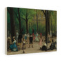  Luxembourg Gardens, 1906 , Stretched Canvas,William James Glackens - Luxembourg Gardens- 1906 - Stretched Canvas,William James Glackens 