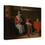 The Lacemaker, ca. 1656, Nicolaes Maes, Dutch, Stretched Canvas,The Lacemaker, ca. 1656, Nicolaes Maes, Dutch- Stretched Canvas,The Lacemaker, ca. 1656, Nicolaes Maes, Dutch- Stretched Canvas