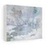 1900 , Stretched Canvas,John Henry Twachtman - Winter Harmony - circa 1890-1900 - Stretched Canvas,John Henry Twachtman , Winter Harmony , circa 1890