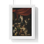   -  Premium Framed Vertical Poster,Michelangelo Merisi, called Caravaggio, Madonna of the Rosary,  ,  Premium Framed Vertical Poster,Michelangelo Merisi, called Caravaggio, Madonna of the Rosary,  -  Premium Framed Vertical Poster,Michelangelo Merisi, called Caravaggio, Madonna of the Rosary