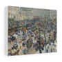  Morning, Sunlight (1897) by Camille Pissarro - Stretched Canvas,Boulevard of the Italians, Morning, Sunlight (1897) by Camille Pissarro , Stretched Canvas,Boulevard of the Italians, Morning, Sunlight (1897) by Camille Pissarro - Stretched Canvas,Boulevard of the Italians