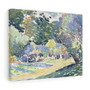 Landscape (1904) painting in high resolution by Henri,Edmond Cross, Stretched Canvas,Landscape (1904) painting in high resolution by Henri-Edmond Cross- Stretched Canvas