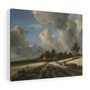 Wheat Fields ca. 1670 Jacob van Ruisdael Dutch , Stretched Canvas,Wheat Fields ca. 1670 Jacob van Ruisdael Dutch - Stretched Canvas