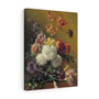 Still Life with Flowers (ca. 1820–1861) by Georgius Jacobus Johannes van Os , Stretched Canvas,Still Life with Flowers (ca. 1820–1861) by Georgius Jacobus Johannes van Os - Stretched Canvas