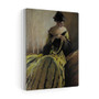 Study in Black and Green (Oil Sketch) ca. 1906 Attributed to John White Alexander, Stretched Canvas,Study in Black and Green (Oil Sketch) ca. 1906 Attributed to John White Alexander- Stretched Canvas