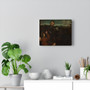 Portrait of a Man in Armor with Two Pages, Paris Bordon, Italian - Stretched Canvas,Portrait of a Man in Armor with Two Pages, Paris Bordon, Italian , Stretched Canvas,Portrait of a Man in Armor with Two Pages, Paris Bordon, Italian - Stretched Canvas