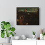 Portrait of a Man in Armor with Two Pages, Paris Bordon, Italian - Stretched Canvas,Portrait of a Man in Armor with Two Pages, Paris Bordon, Italian - Stretched Canvas,Portrait of a Man in Armor with Two Pages, Paris Bordon, Italian , Stretched Canvas