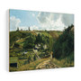  French - Stretched Canvas,Jalais Hill, Pontoise, 1867, Camille Pissarro, French , Stretched Canvas,Jalais Hill, Pontoise, 1867, Camille Pissarro, French - Stretched Canvas,Jalais Hill, Pontoise, 1867, Camille Pissarro