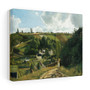  French - Stretched Canvas,Jalais Hill, Pontoise, 1867, Camille Pissarro, French , Stretched Canvas,Jalais Hill, Pontoise, 1867, Camille Pissarro, French - Stretched Canvas,Jalais Hill, Pontoise, 1867, Camille Pissarro