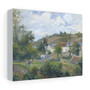  Pontoise (1878) by Camille Pissarro - Stretched Canvas,A corner of the Hermitage, Pontoise (1878) by Camille Pissarro , Stretched Canvas,A corner of the Hermitage, Pontoise (1878) by Camille Pissarro - Stretched Canvas,A corner of the Hermitage