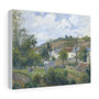  Stretched Canvas,A corner of the Hermitage, Pontoise (1878) by Camille Pissarro - Stretched Canvas,A corner of the Hermitage, Pontoise (1878) by Camille Pissarro - Stretched Canvas,A corner of the Hermitage, Pontoise (1878) by Camille Pissarro 