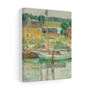 Childe Hassam's Oyster Sloop, Cos Cob, 1902 , Stretched Canvas,Childe Hassam's Oyster Sloop, Cos Cob, 1902 - Stretched Canvas,Childe Hassam's Oyster Sloop, Cos Cob, 1902 - Stretched Canvas