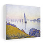 Evening Calm, Concarneau, Opus 220 (Allegro Maestoso) (1891) by Paul Signac , Stretched Canvas,Evening Calm, Concarneau, Opus 220 (Allegro Maestoso) (1891) by Paul Signac - Stretched Canvas,Evening Calm, Concarneau, Opus 220 (Allegro Maestoso) (1891) by Paul Signac - Stretched Canvas