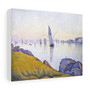 Evening Calm, Concarneau, Opus 220 (Allegro Maestoso) (1891) by Paul Signac , Stretched Canvas,Evening Calm, Concarneau, Opus 220 (Allegro Maestoso) (1891) by Paul Signac - Stretched Canvas,Evening Calm, Concarneau, Opus 220 (Allegro Maestoso) (1891) by Paul Signac - Stretched Canvas