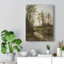 Arthur Parton's Early Spring  , Stretched Canvas,Arthur Parton's Early Spring  - Stretched Canvas